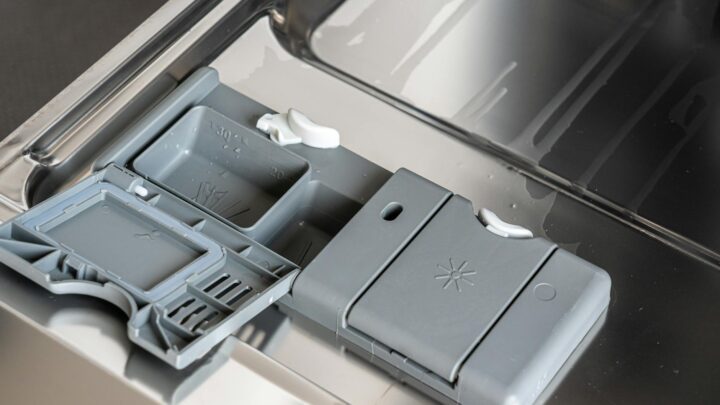 close up photo of dishwasher tool
