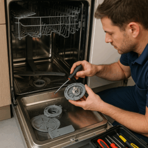 Onderdelen vervangen in een vaatwasser: alles wat je moet weten