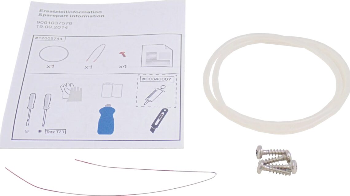 Siemens reparatieset afdichting zeefhuis 12005744